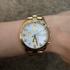 Marc by Marc Jacobs Gold Watch